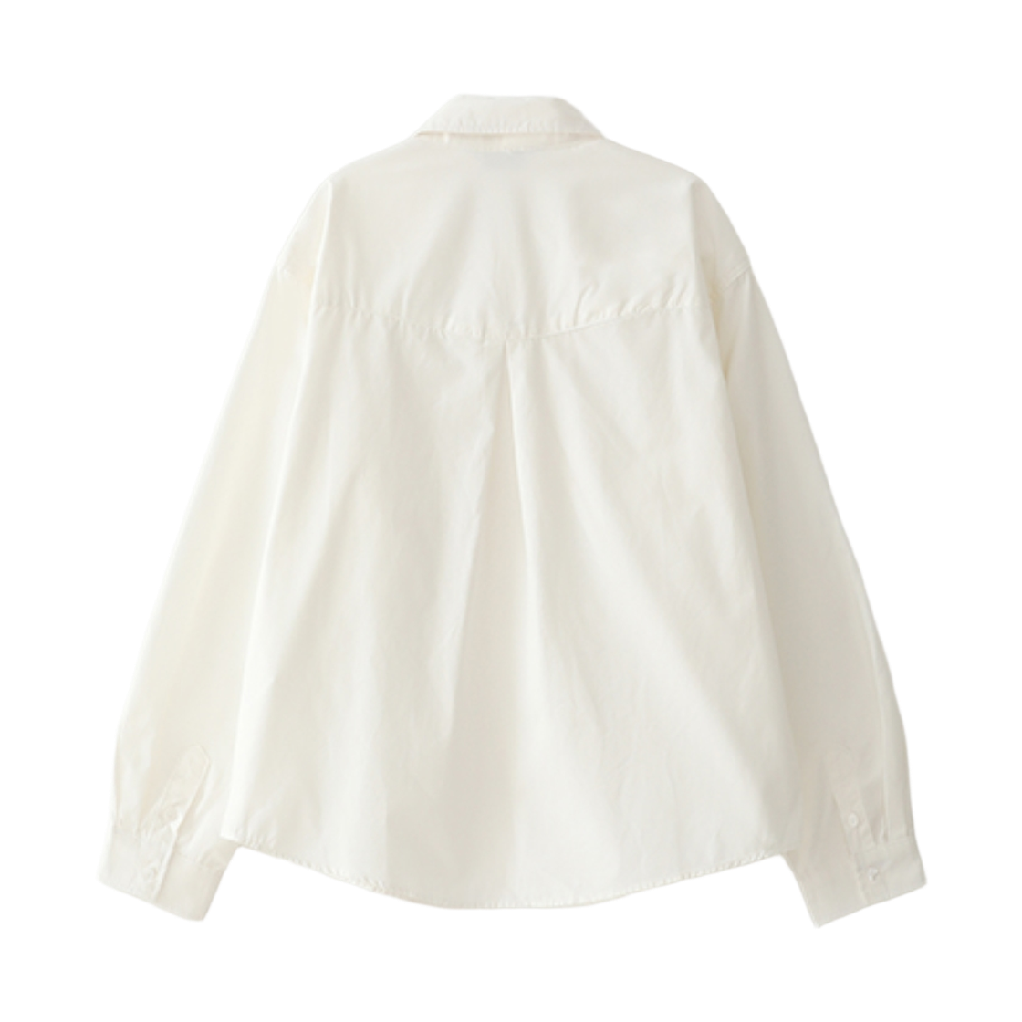 블루 선플라워 비비드 레이어드 셔츠 아이보리(Blue Sunflower Vivid Layered Shirt Ivory) - 3