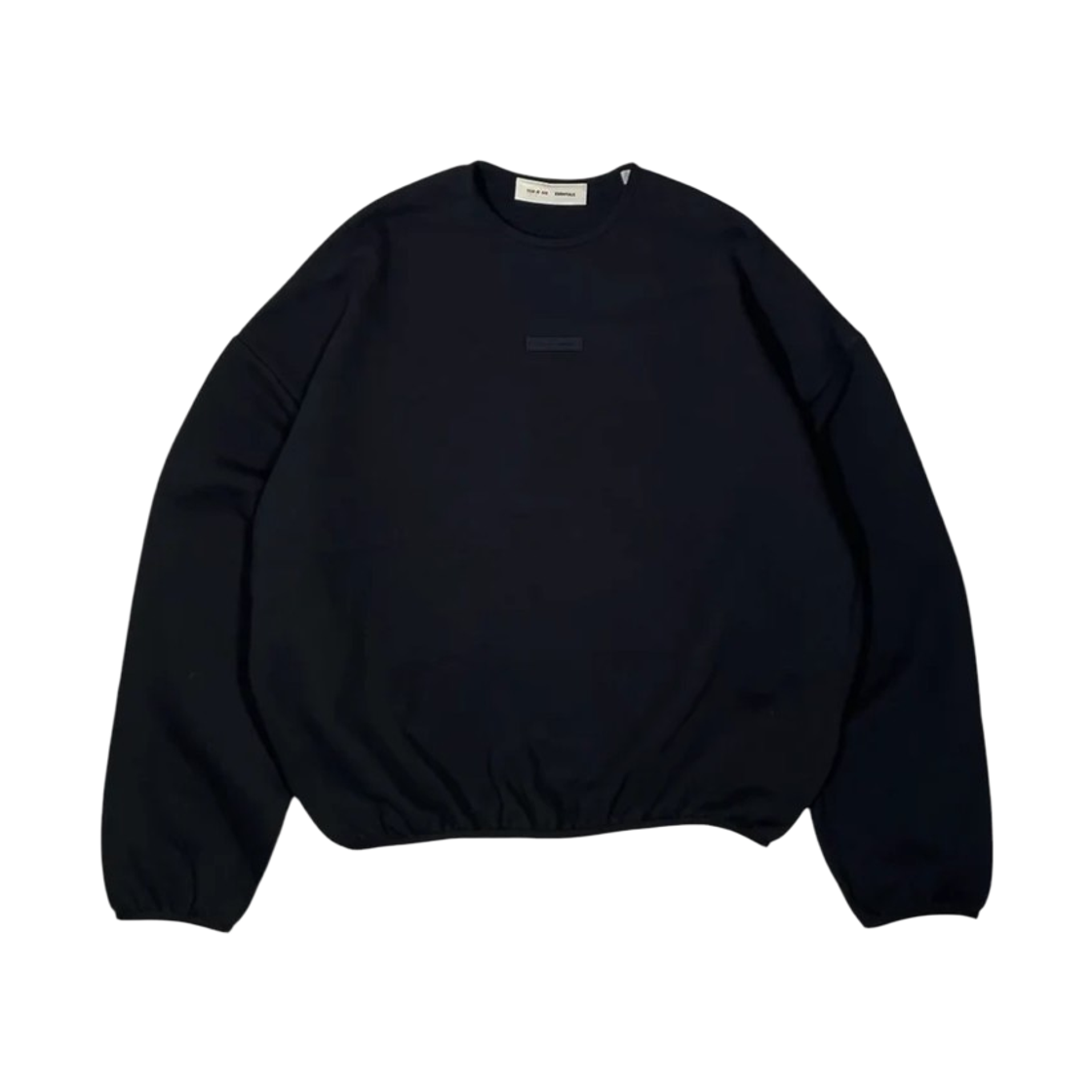 에센셜 모던 크루넥 스웨트셔츠 제트 블랙 - 25FW(Essentials Modern Crewneck Sweatshirt Jet Black - 25FW) - 2