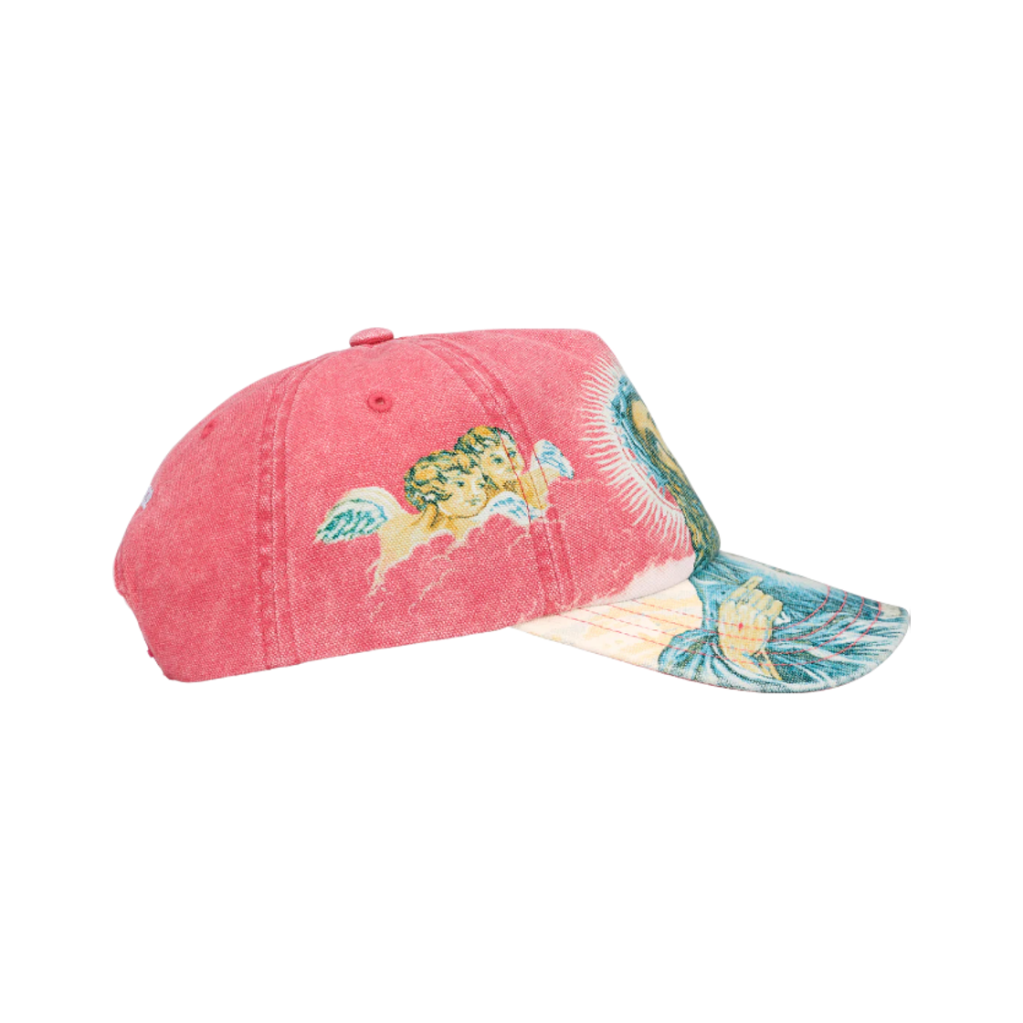 슈프림 예수 5-패널 라이트 레드 - 25FW(Supreme Jesus 5-Panel Light Red - 25FW) - 2