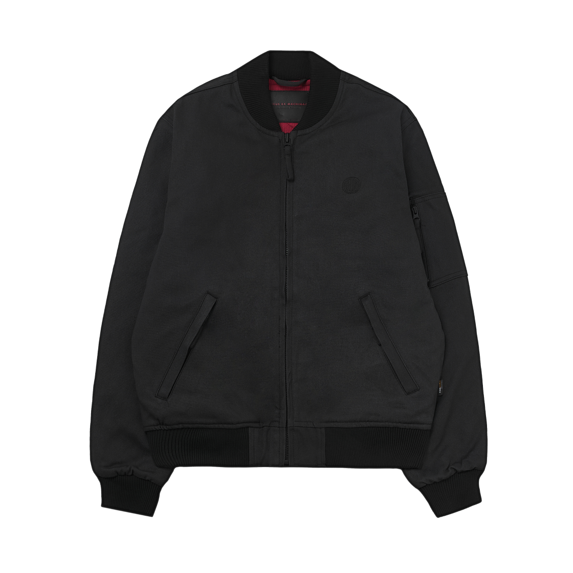 DMF246594-BLK Deus Ex Machina Riders Friend Bomber Jacket Black