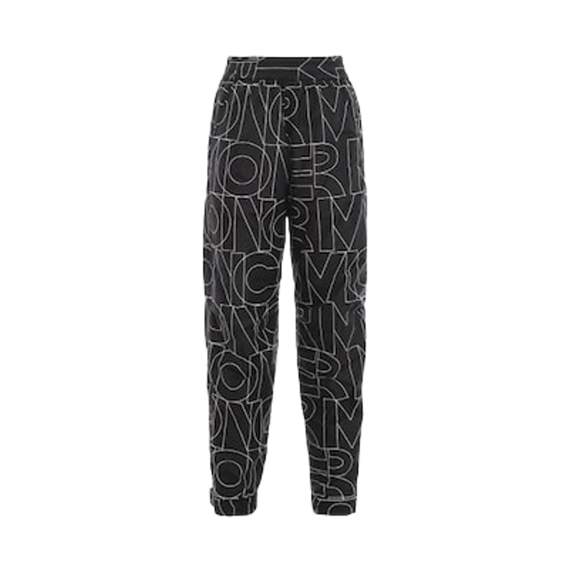 F2-097-2A60200-539Z9-990 Moncler Monogram Trackpants Black - 20FW