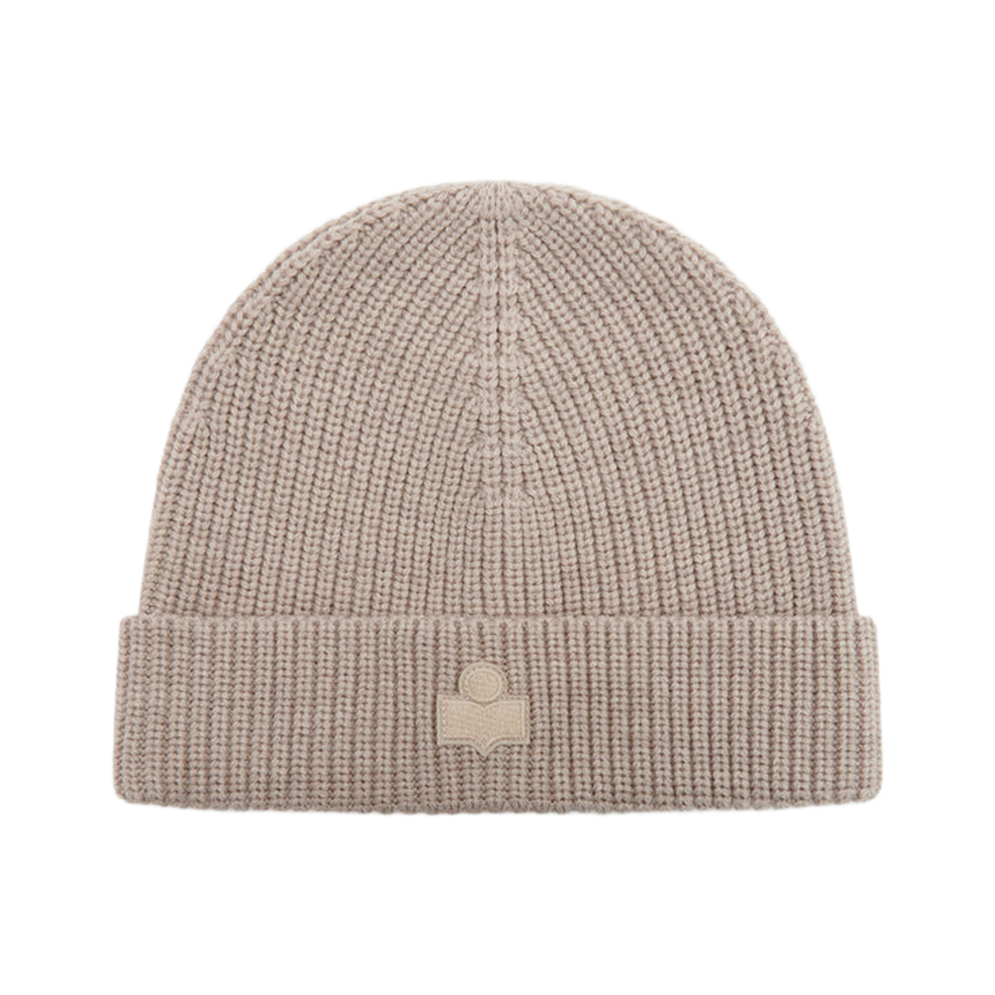 BE015MFA-A4L01A-90LB (W) Isabel Marant Bayle Beanie Light Beige - 25FW