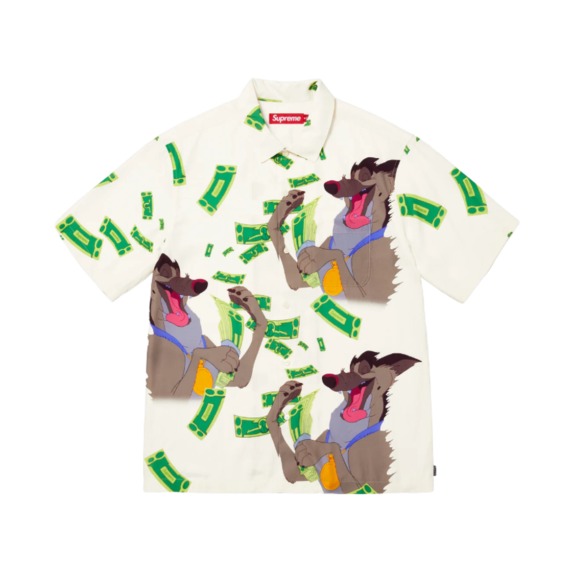 슈프림 올 독스 고 투 헤븐 숏슬리브 셔츠 화이트 - 25FW(Supreme All Dogs Go To Heaven S/S Shirt White - 25FW) - 1