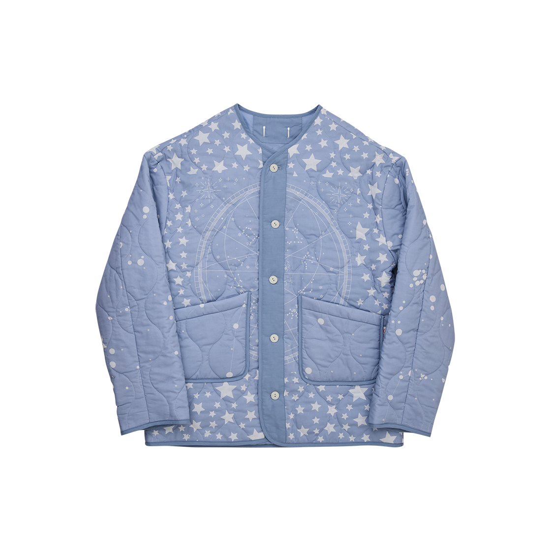 G73102_SKY GORT Short Constellations Liner Jacket Sky
