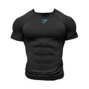 Gymshark Onyx Midnight 5.0 Seamless T-Shirt Black Black