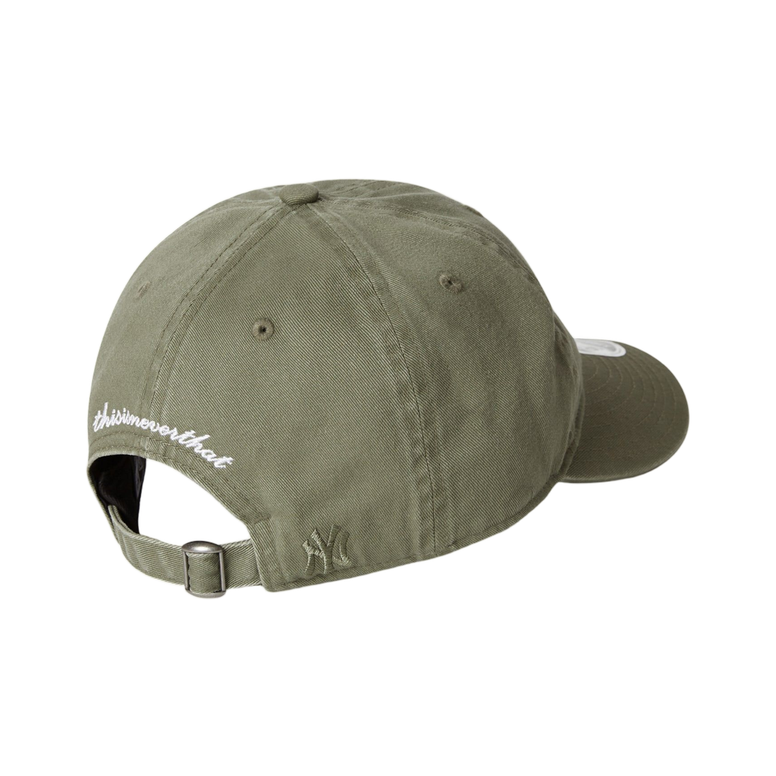 디스이즈네버댓 x 뉴에라 RC950 뉴욕 양키스 볼캡 라이트 올리브(Thisisneverthat x New Era RC950 New York Yankees Ball Cap Light Olive) - 3