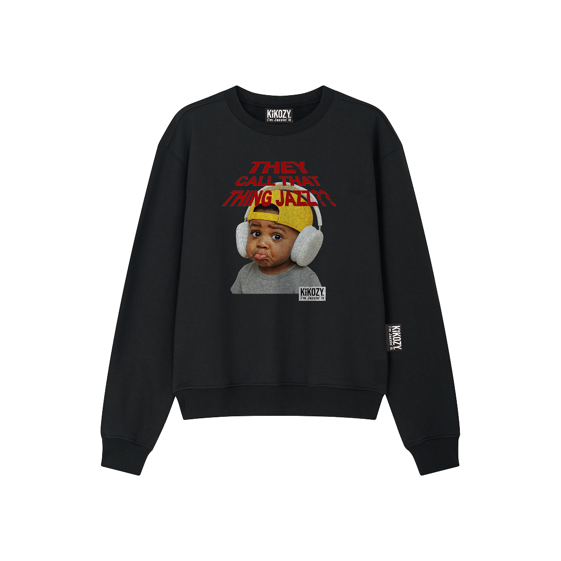 S35271 Kikozy Jazzbaby02 Sweatshirt Black