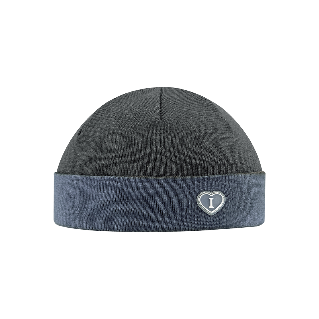 아이썸머리 트윈키 비니 블루 그레이(Isummerly Twin key beanie Blue gray)