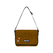 Supreme Velvet Small Messenger Bag Tan Leopard - 25FW