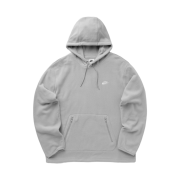 Nike Club Winterized Pullover Hoodie Light Smoke Grey Pure - Asia