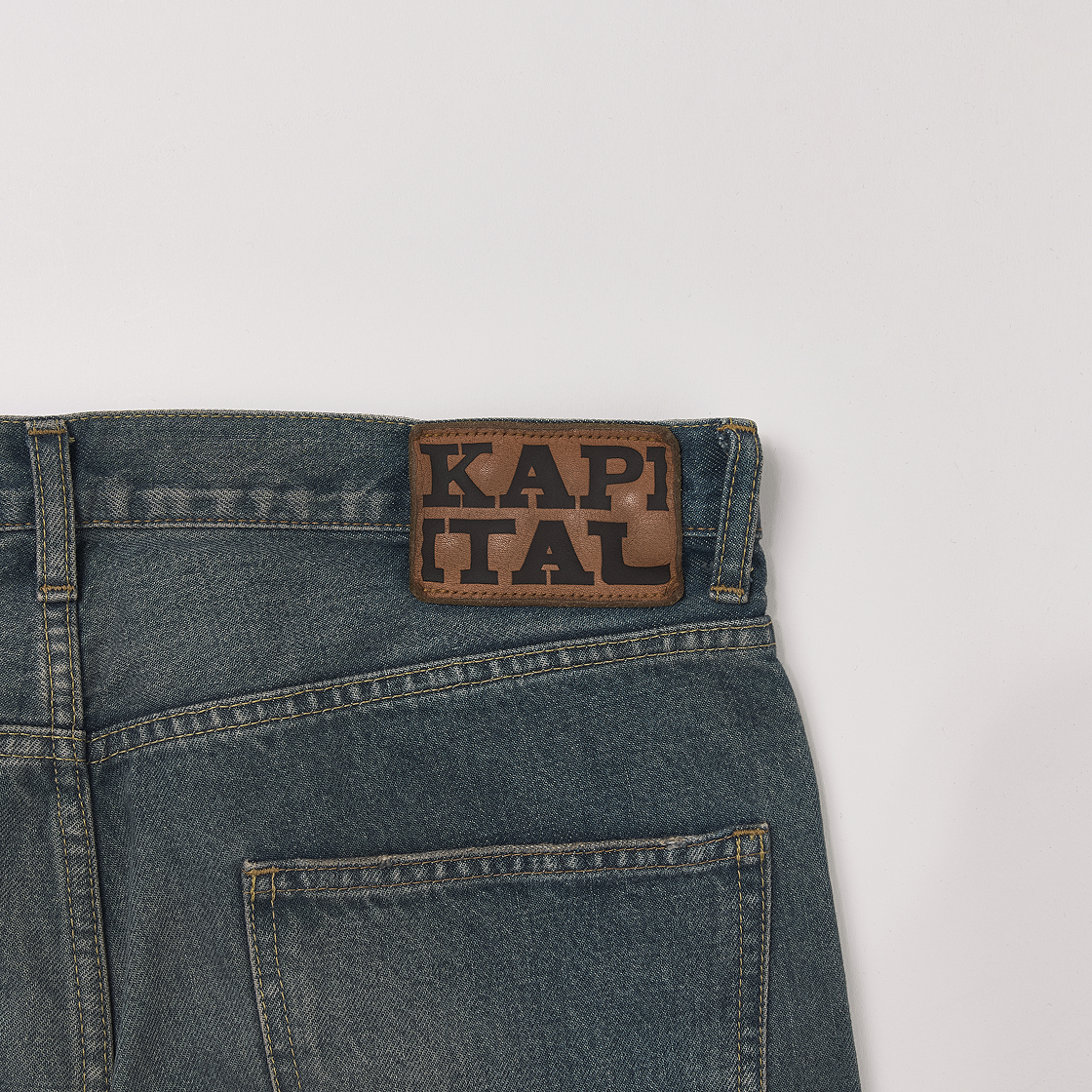 캐피탈 14온즈 데님 5P 오카벨보 스피크이지 딕시 리메이크 프로세싱(Kapital 14 oz. Denim 5P Okabellbo Speakeasy Dixie Remake Processing) - 5