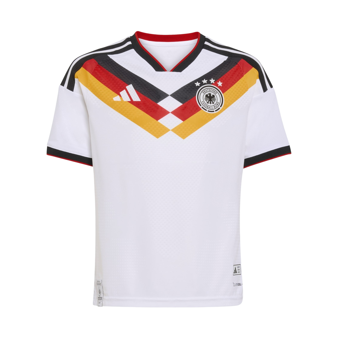 (키즈) 아디다스 독일 2026 홈 저지 - KR 사이즈 (논 마킹 버전)((Kids) Adidas Germany 2026 Home Jersey White - KR Sizing (Non Marking Ver.)) - 1