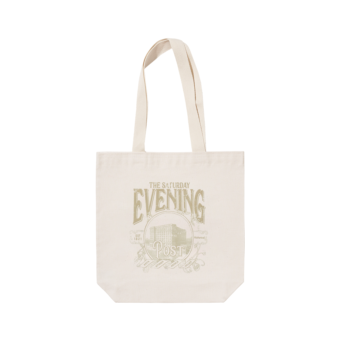 SFX2BG722AIV The Saturday Evening Post Art&History Graphic Eco Bag