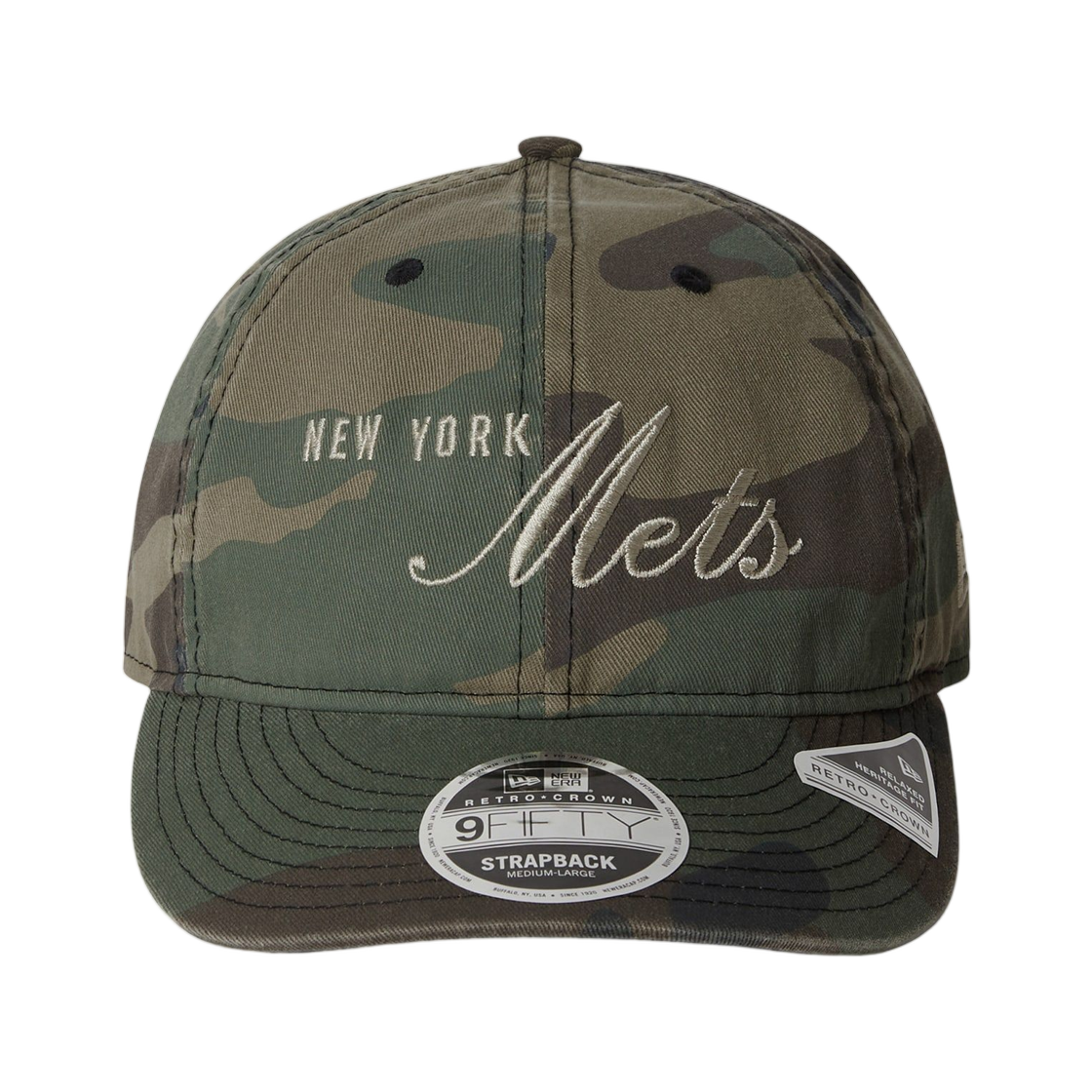 디스이즈네버댓 x 뉴에라 RC950 뉴욕 메츠 볼캡 우드랜드(Thisisneverthat x New Era RC950 New York Mets Ball Cap Woodland) - 2
