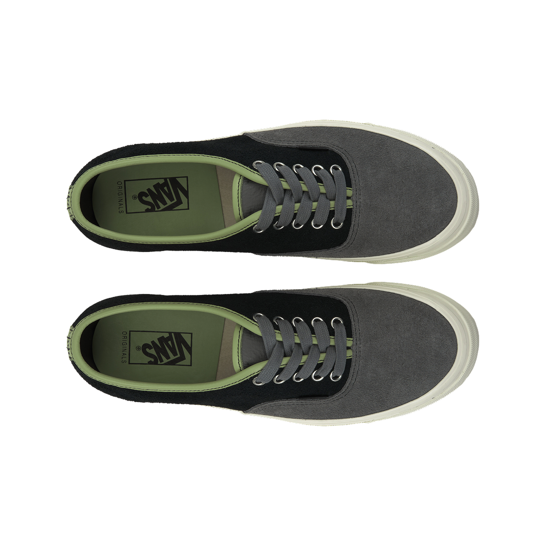 반스 볼트 OG 어센틱 LX 빅 풋 헤어리 스웨이드 퓨터(Vans Vault OG Authentic LX Big Foot Hairy Suede Pewter) - 5