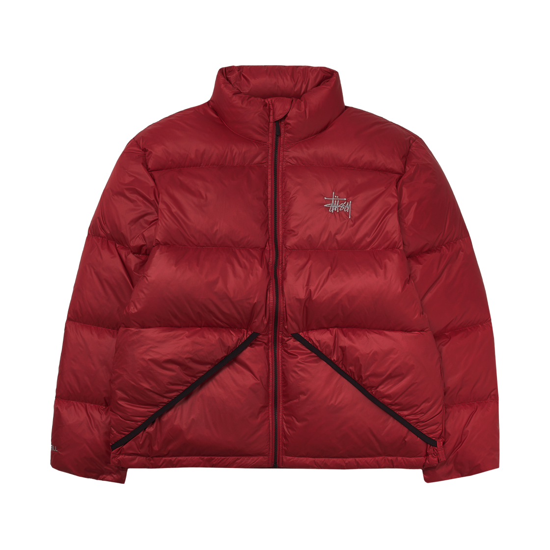 스투시 마이크로 립스탑 다운 자켓 레드(Stussy Micro Ripstop Down Jacket Red)