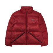 Stussy Micro Ripstop Down Jacket Red