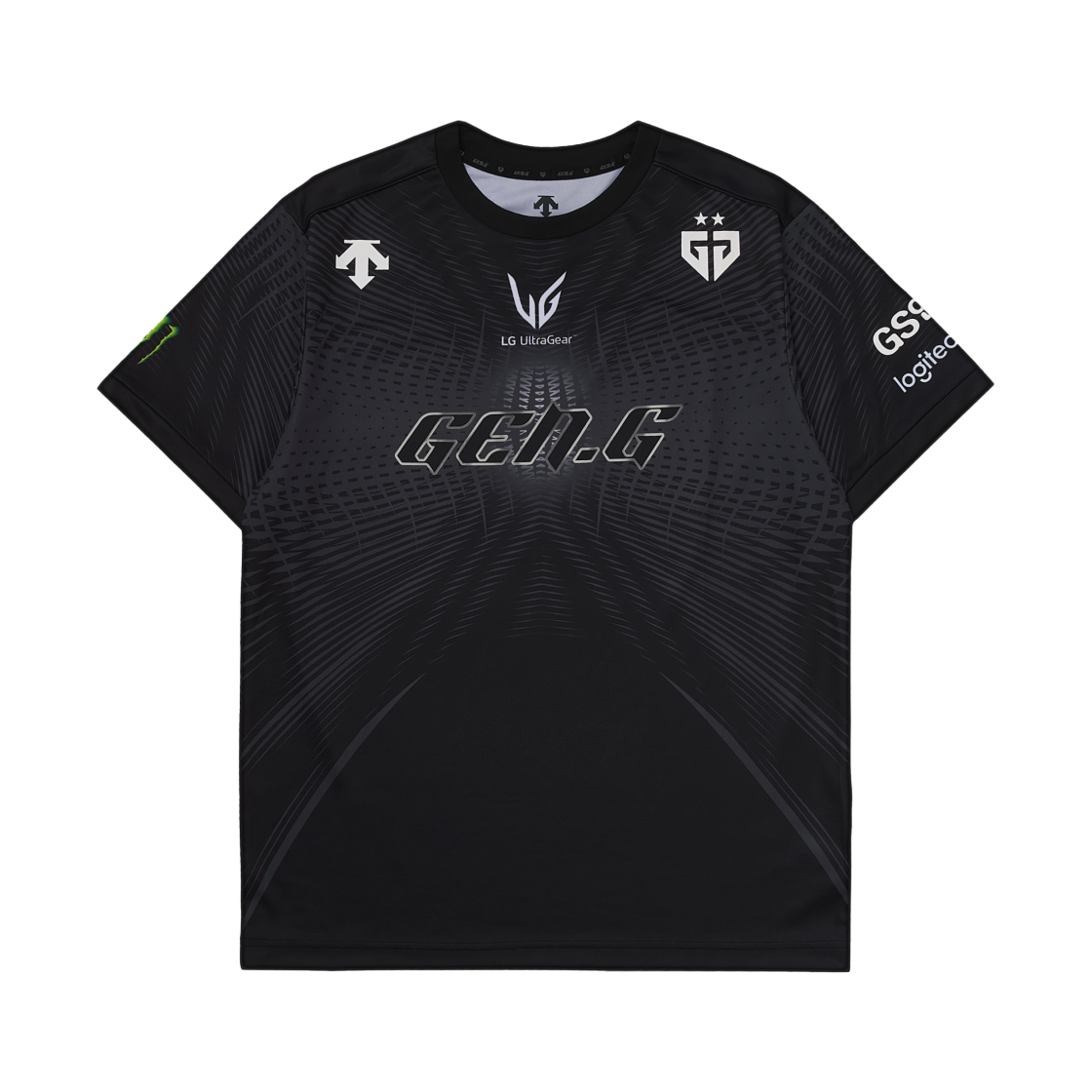 젠지 2025 월즈 오피셜 플레이어 저지 블랙 (논 마킹 버전)(Gen.G 2025 Worlds Official Player Jersey Black (Non Marking Ver.))