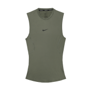 Nike Pro Dri-Fit Tight Fitness Top Light Army Black - Asia