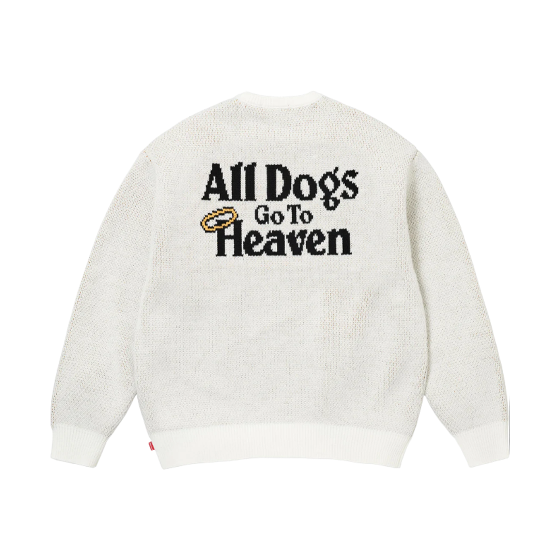 슈프림 올 독스 고 투 헤븐 스웨터 화이트 - 25FW(Supreme All Dogs Go To Heaven Sweater White - 25FW) - 2