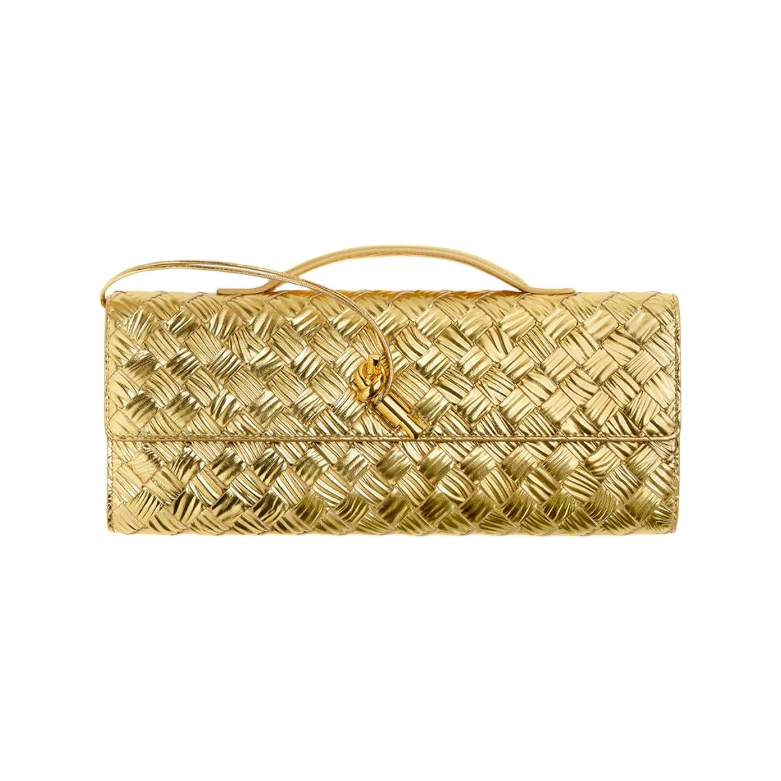 보테가 베네타 안디아모 클러치 골드(Bottega Veneta Andiamo Clutch Gold)