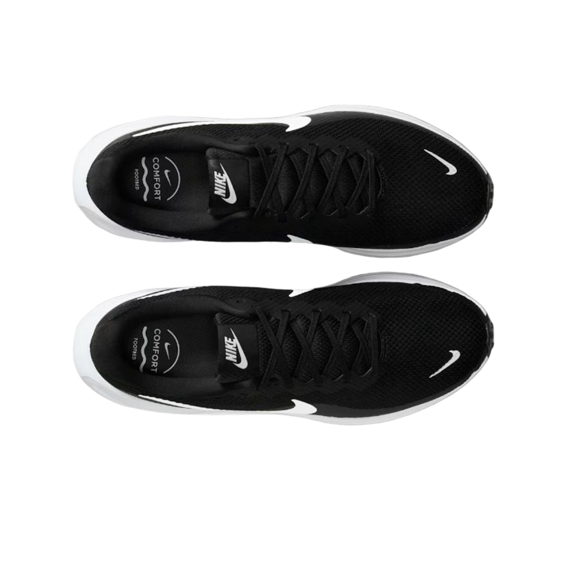 나이키 레볼루션 8 와이드 블랙 화이트(Nike Revolution 8 Wide Black White) - 2
