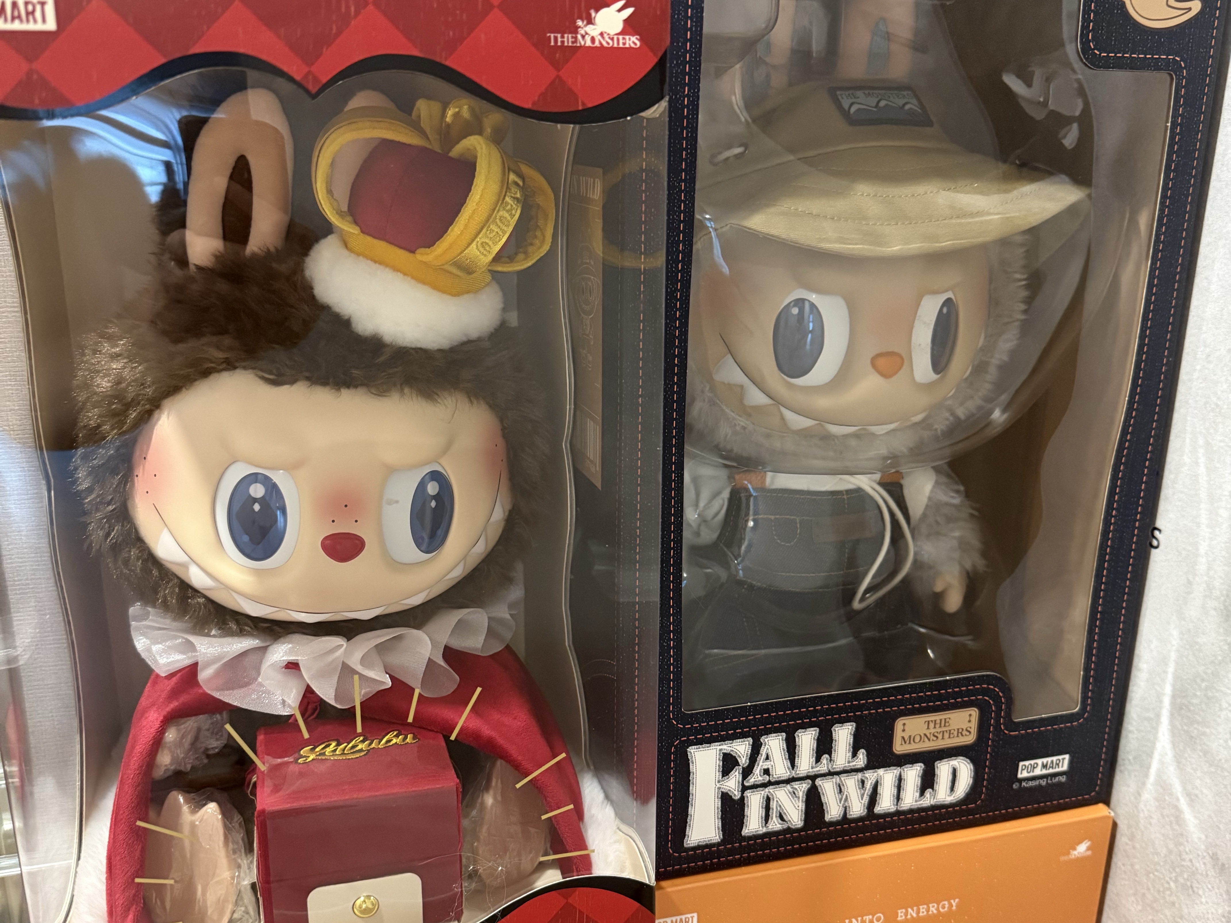 Pop Mart Skullpanda You Found Me ! Series Plush Doll Pendant Sealed Case (9 Blind Boxes), Pop Mart Labubu The Monsters Wacky Mart Series Earphone Case 착용 스타일 - 10