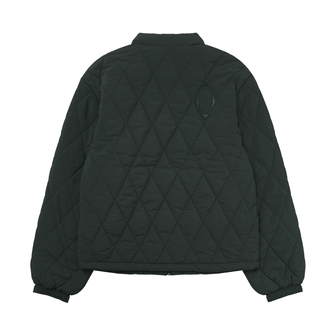 미스치프 롬버스 퀼티드 봄버 자켓 다크 그린(Mischief Rhombus Quilted Bomber Jacket Dark Green) - 2