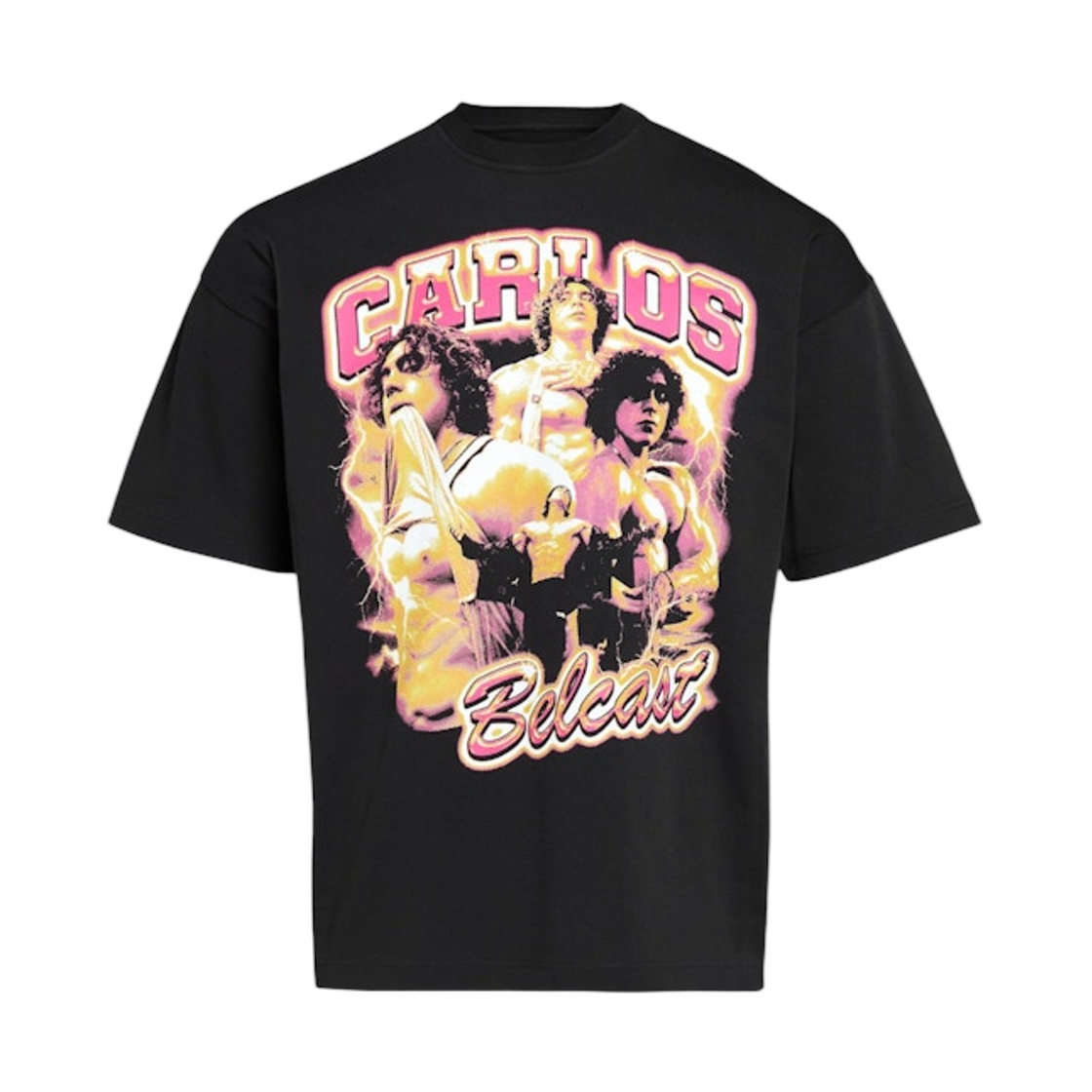 - Gymshark Carlos Bootleg Graphic T-Shirt Black