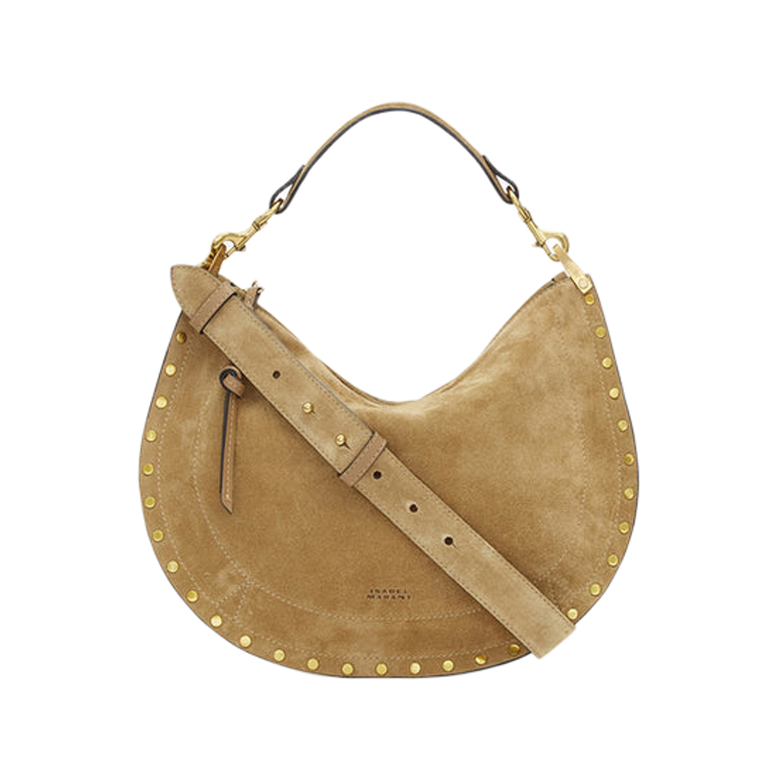 이자벨 마랑 오스칸 소프트 집 백 토프 - 25FW(Isabel Marant Oskan Soft Zip Bag Taupe - 25FW) - 1