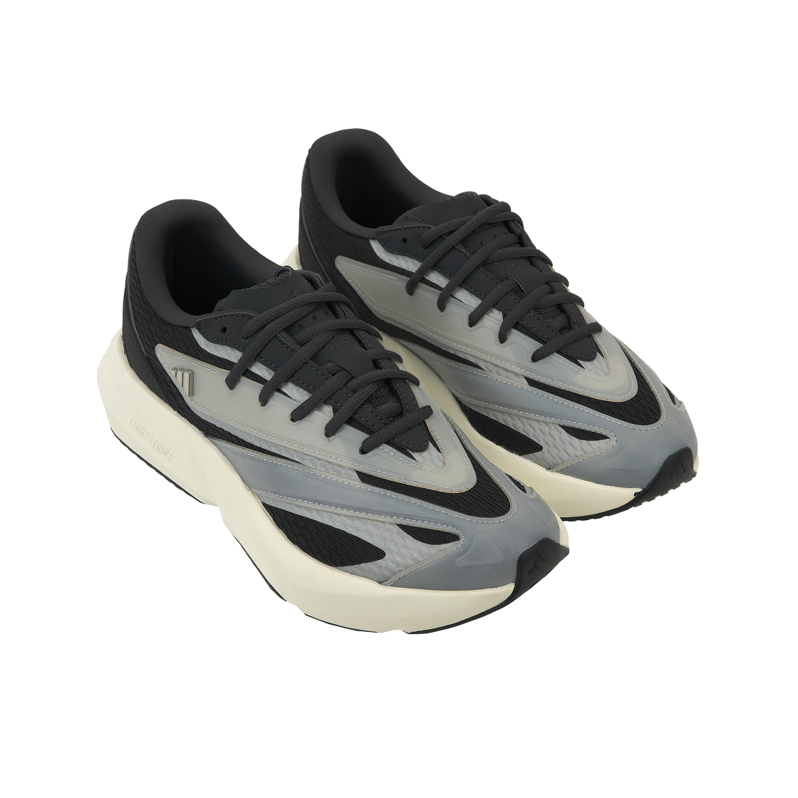 (W) 아디다스 라이트블레이즈 코어 블랙 그레이 원((W) Adidas Lightblaze Core Black Grey One) - 4