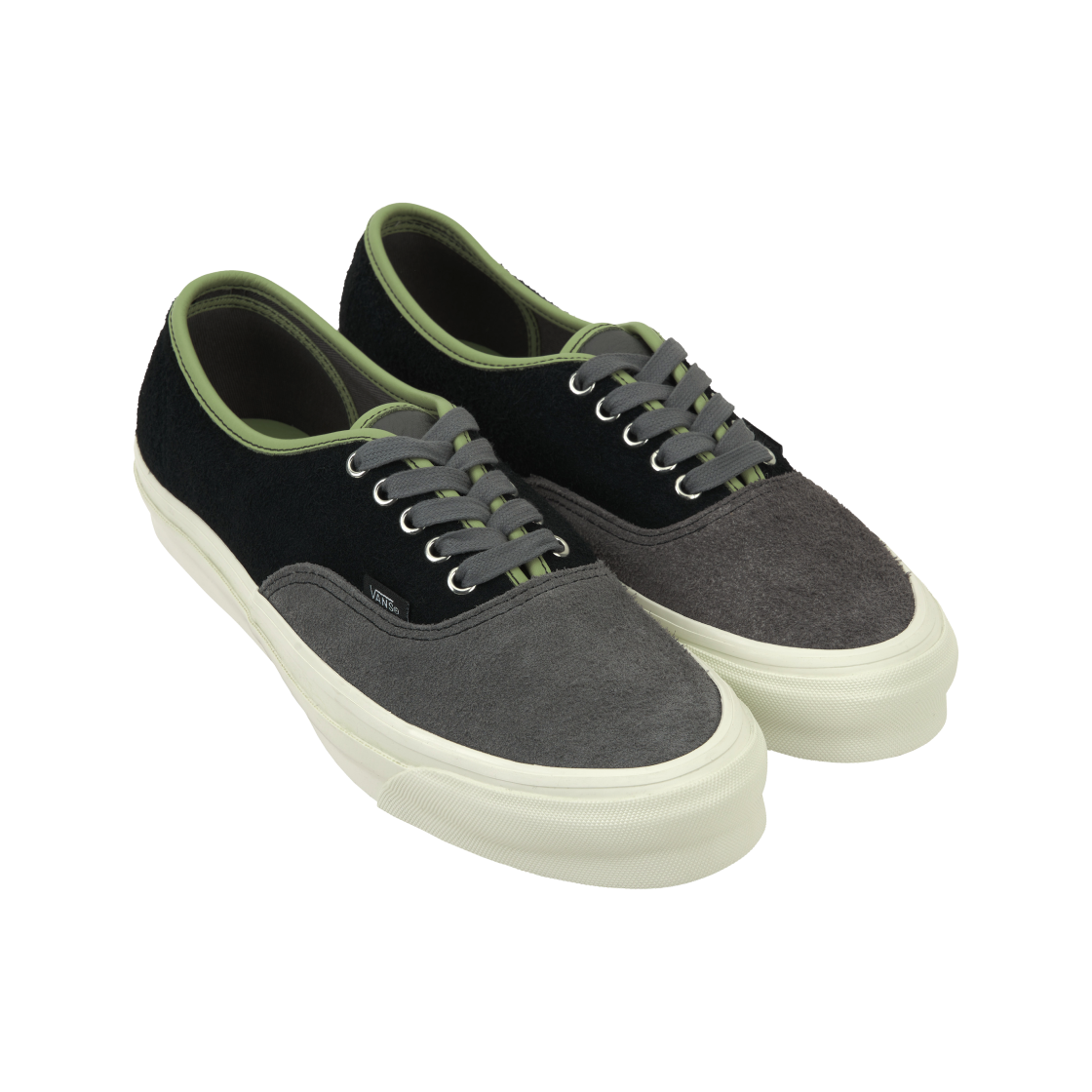 반스 볼트 OG 어센틱 LX 빅 풋 헤어리 스웨이드 퓨터(Vans Vault OG Authentic LX Big Foot Hairy Suede Pewter) - 4