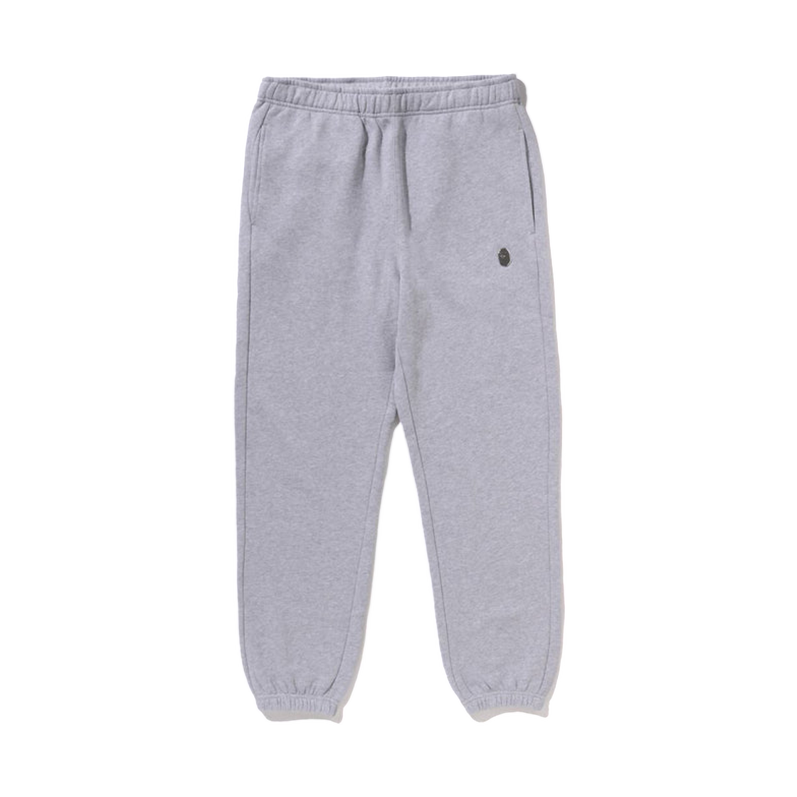 베이프 원 포인트 레귤러 핏 스웨트 팬츠 그레이(BAPE One Point Regular Fit Sweatpants Gray) - 1