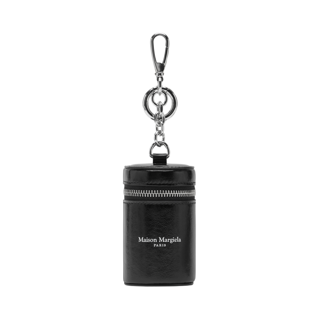 SA1VL0048P8831T8013 Maison Margiela Cylindrical Pouch Charm Black