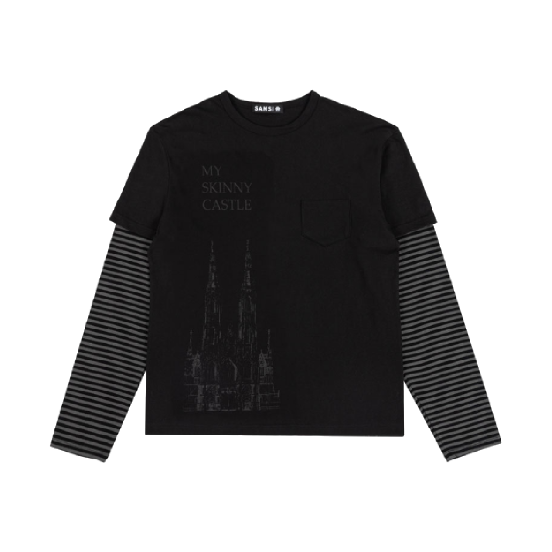 산시 세인트 패트릭스 캐시드럴 레이어드 롱슬리브 티(SANSI Saint Patrick’s Cathedral Layered LongSleeve Tee)