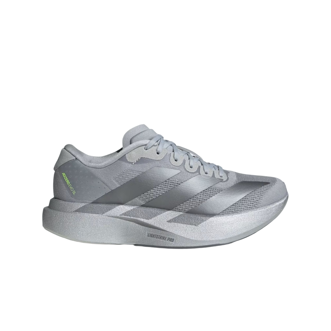 KK1248 (J) Adidas Adizero EVO SL Silver Metallic Iron Metallic