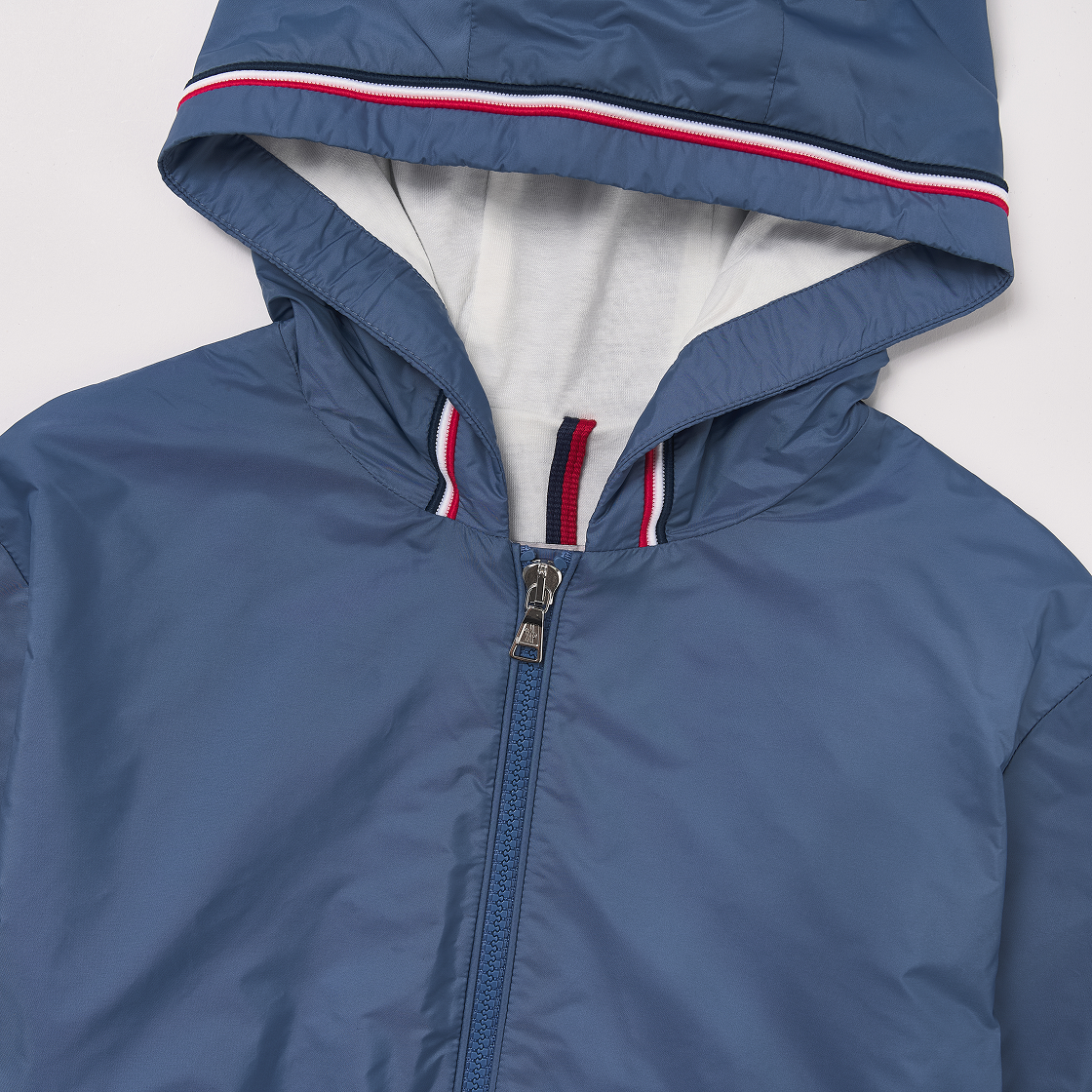 (키즈) 몽클레르 그란두크 후드 윈드브레이커 자켓 블루 - 25SS((Kids) Moncler Granduc Hood Windbreaker Jacket Blue - 25SS) - 3
