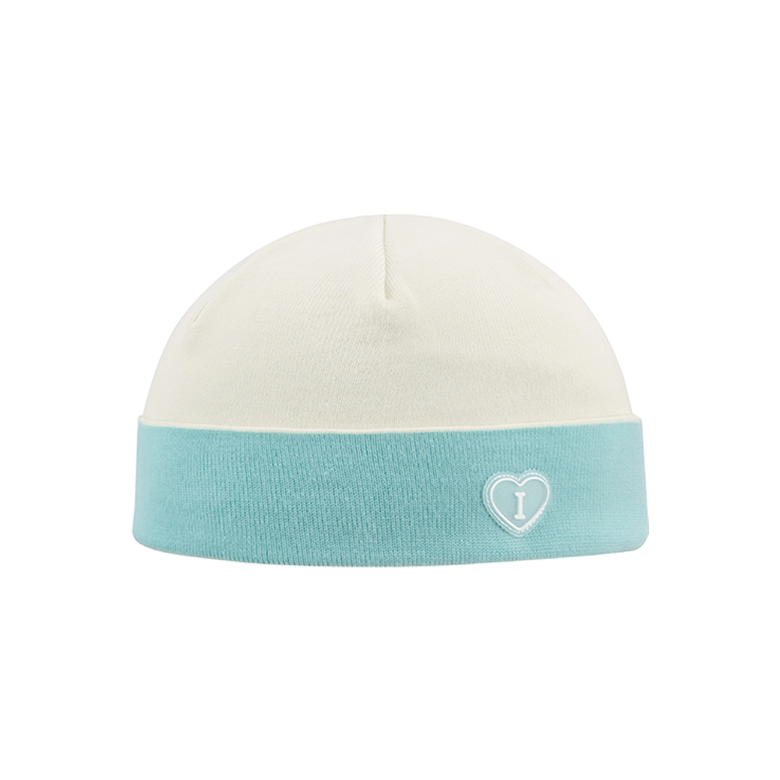 아이썸머리 트윈 키 비니 민트 아이보리(Isummerly Twin key beanie Mint ivory)