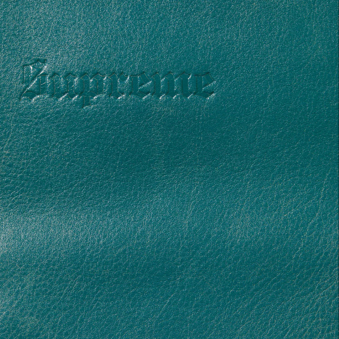 슈프림 x 쇼트 레더 레이서 자켓 틸 - 25FW(Supreme x Schott Leather Racer Jacket Teal - 25FW) - 4