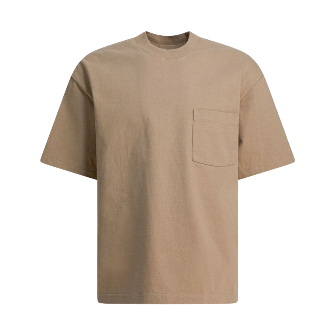 A25ST01SU Auralee Cotton T-Shirt Light Camel
