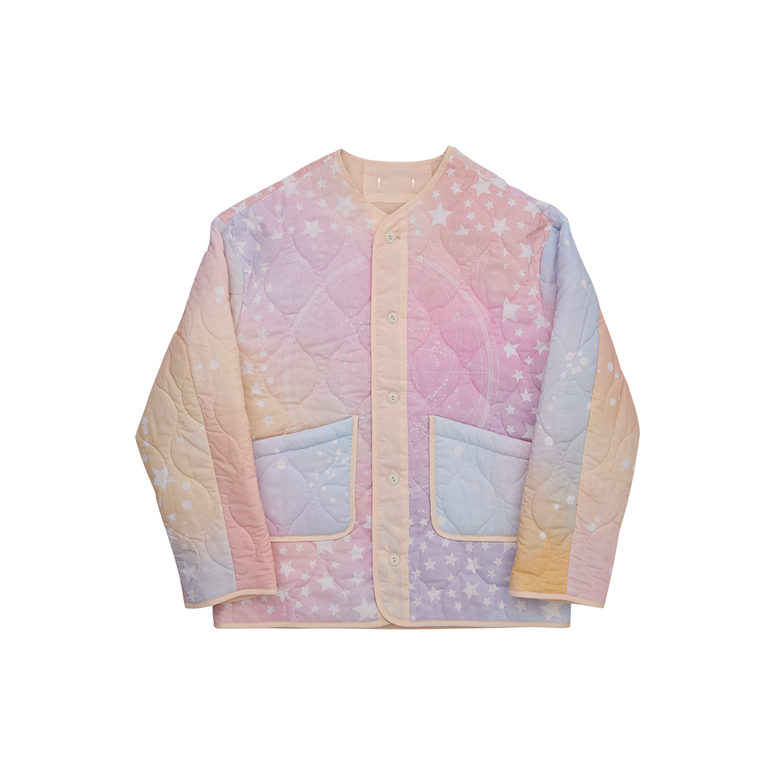 G73102_PST GORT Short Constellations Liner Jacket Pastel