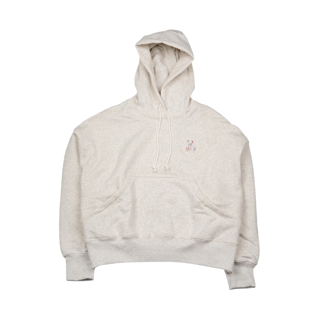 DZ4693-141 (W) Nike NSW Oversized Pullover Hoodie Oatmeal Heather Sail - Asia