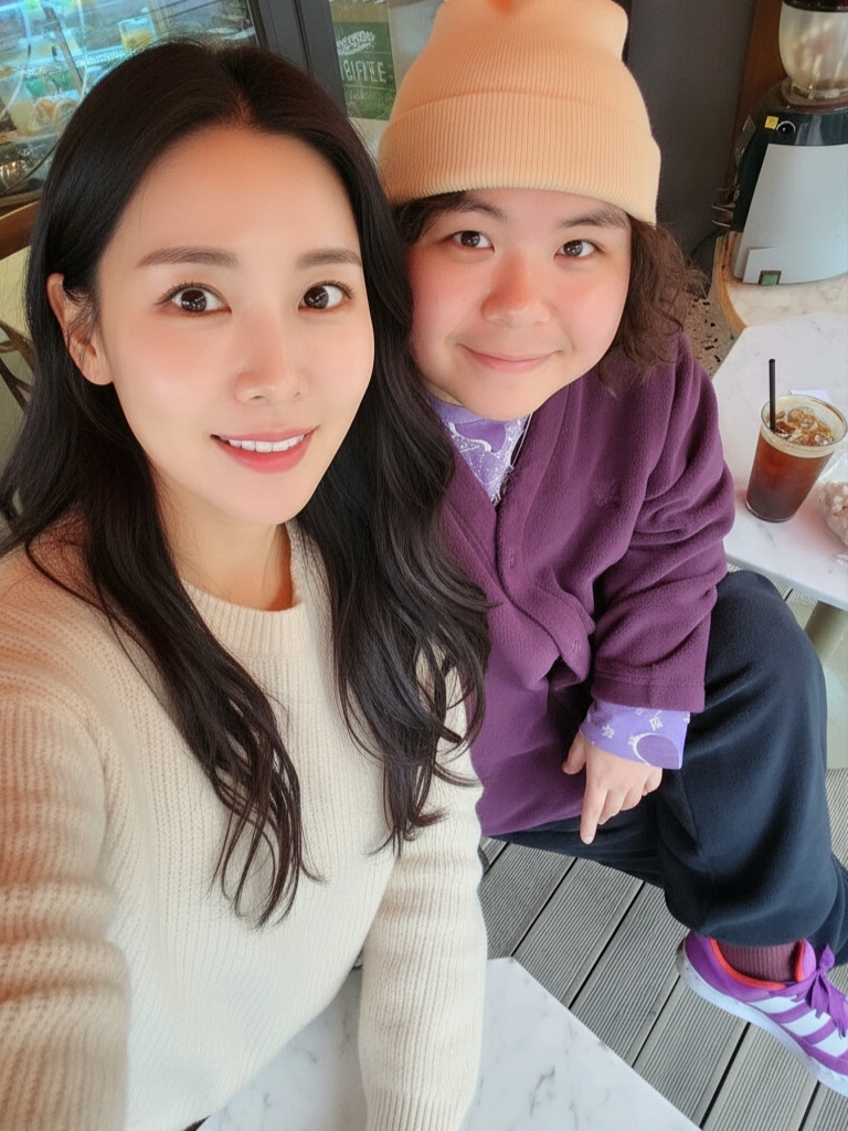 Uniqlo x Needles Fleece Wide Pants Longer Length Black - KR, Uniqlo x Needles Fleece Oversized Cardigan Purple - JP 착용 스타일 - 1