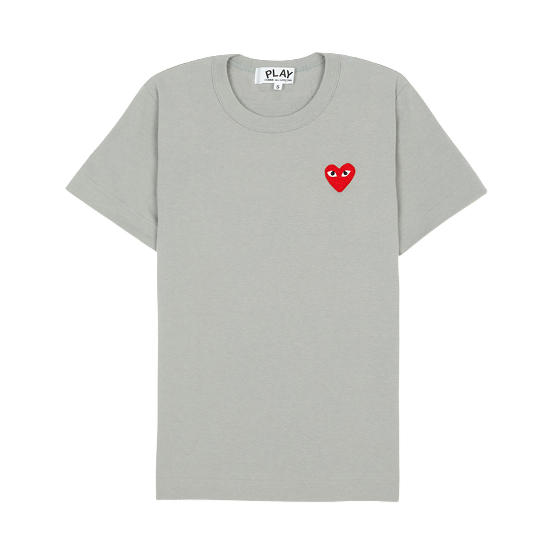 AZ-T211-051-3 (W) Comme des Garcons Redwappen Short Sleeve Shirt Gray