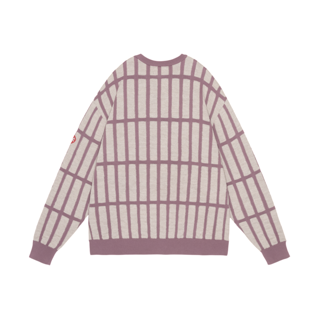 카브엠트 렉탱귤러 바 니트 퍼플 - 25 FW(Cav Empt Rectangular Bar Knit Purple - 25FW) - 2