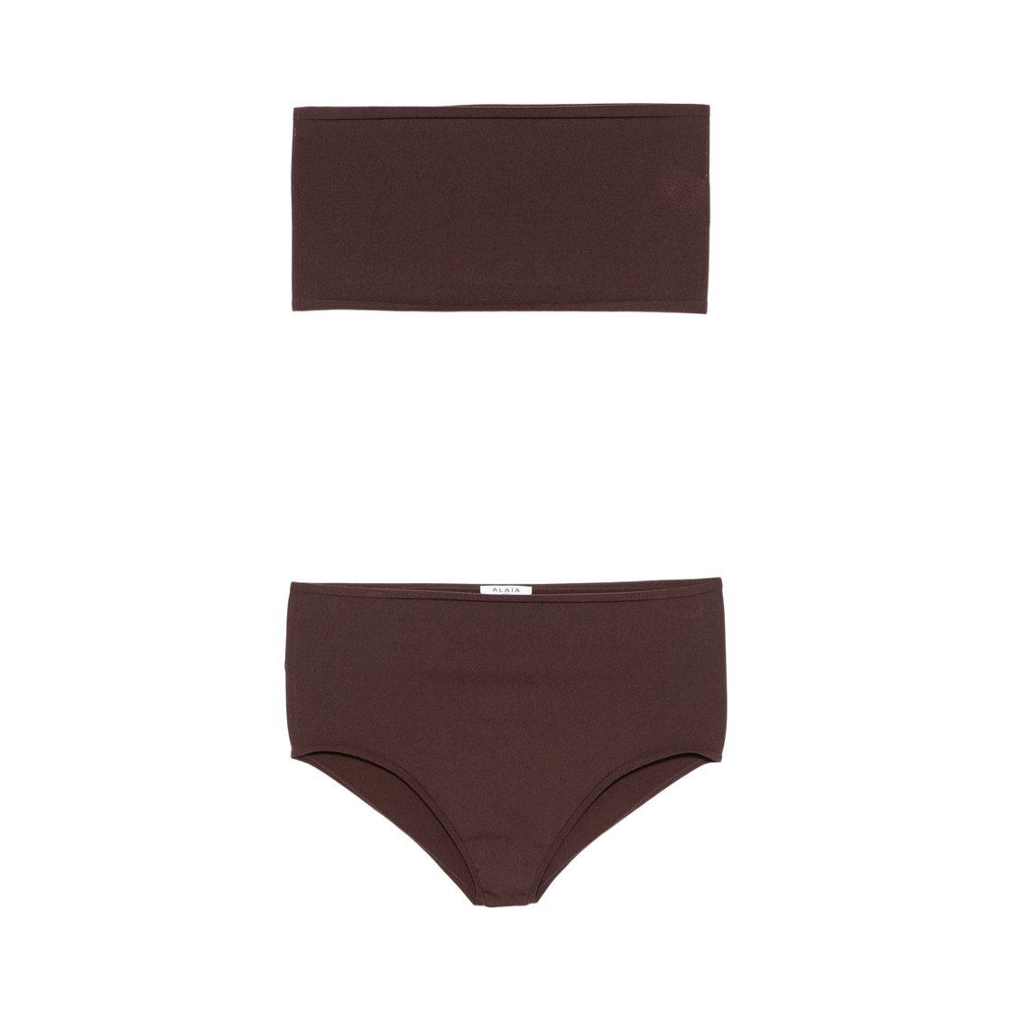 (W) 알라이아 세컨드 스킨 란제리 세트 브라운((W) Alaia Second Skin Lingerie Set Brown)