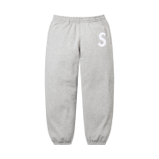 Supreme S Logo Sweatpant Heather Grey - 25FW