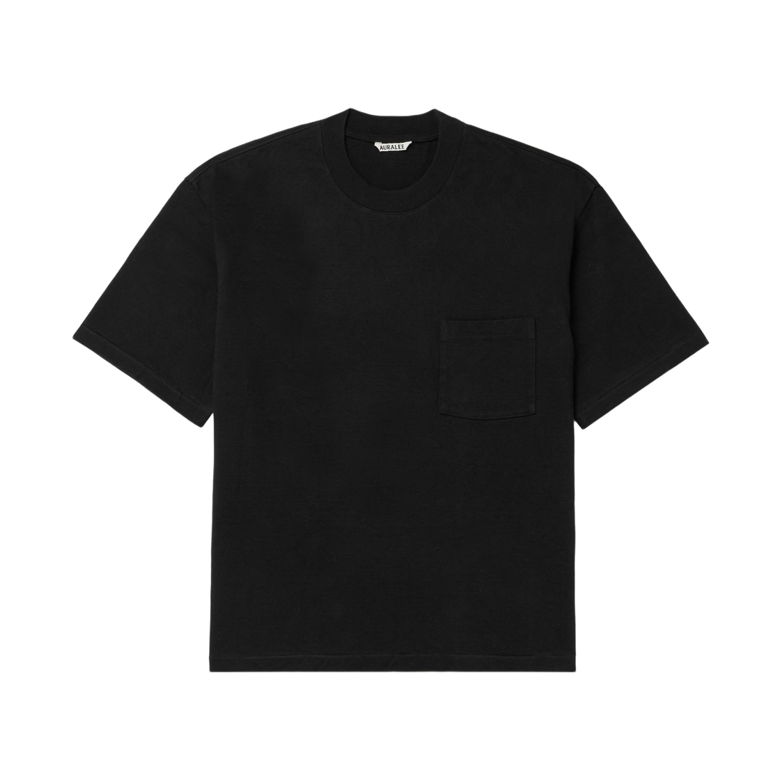 오라리 스탠드업 티셔츠 블랙 - 23SS | Auralee | KREAM