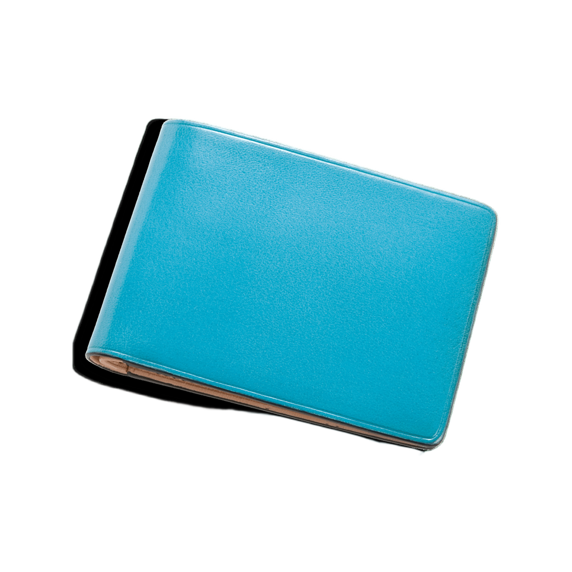 일부세토 달러 사이즈 레더 월렛 브릴리언트 블루(Il Bussetto Dollar Sized Leather Wallet Brilliantblue)