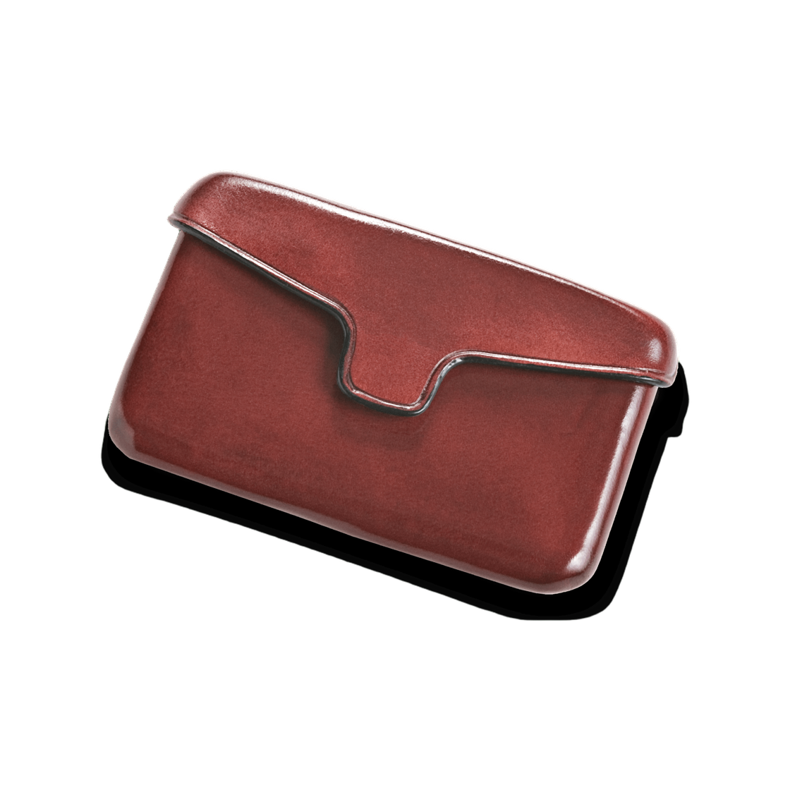 일부세토 마그네틱 클로저 카드 홀더 보르도(Il Bussetto Card Holder Magnetic Closure Bordeaux)